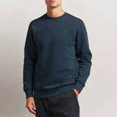 avx mens crew neck navy blue sweat shirt for winter