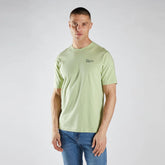 desel crew neck light green tee shirt for men