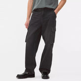 HM loose fit/baggy fit black cargo jeans for men