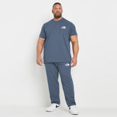 nrt face plus size light blue summer track suit for men