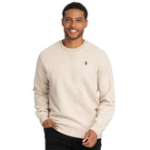 polo asn mens crew neck light skin sweat shirt for winter