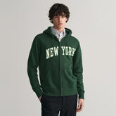infnity mens green zipper hoodies for winter