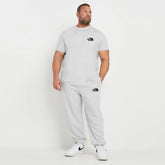 nrt face plus size light grey summer track suit for men
