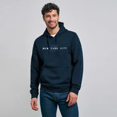 infnity pullover navy blue hoodies for winter
