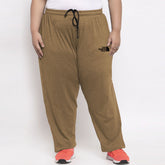 nrth face women straight/loose fit skin plus size terry trouser for summer