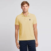 polo rplh regular fit embroidered Cream colour premium polo for men