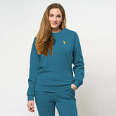 polo asn women crew neck Zink shirt for winter