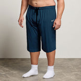nke plus size men zink jersey 3-Quarter Shorts for summer