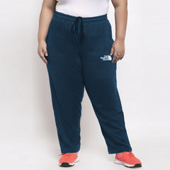 nrth face women straight/loose fit zink plus size terry trouser for summer