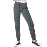 Zr slim fit high rise dark grey winter wear/gym wear jogger pant for women