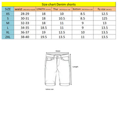 jack & jone regular fit stretchable mid blue denim short for men