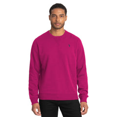 polo asn mens crew neck shirt for winter