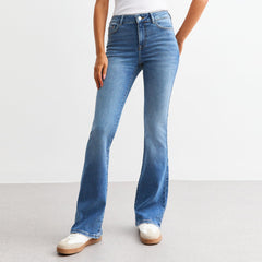 nxt bootcut stretchable light blue jeans for women