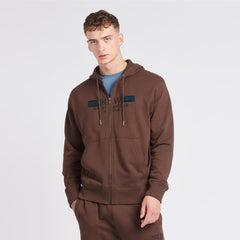 jck will brown zipper hoodies for men