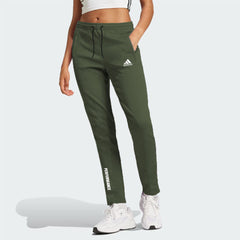 addi slim fit super stretch imported olive green dryfit trouser for women