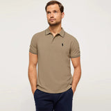polo rplh regular fit embroidered skin polo for men