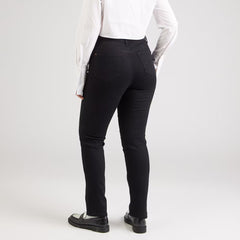 on-ly slim fit stretchable jet black jeans for women