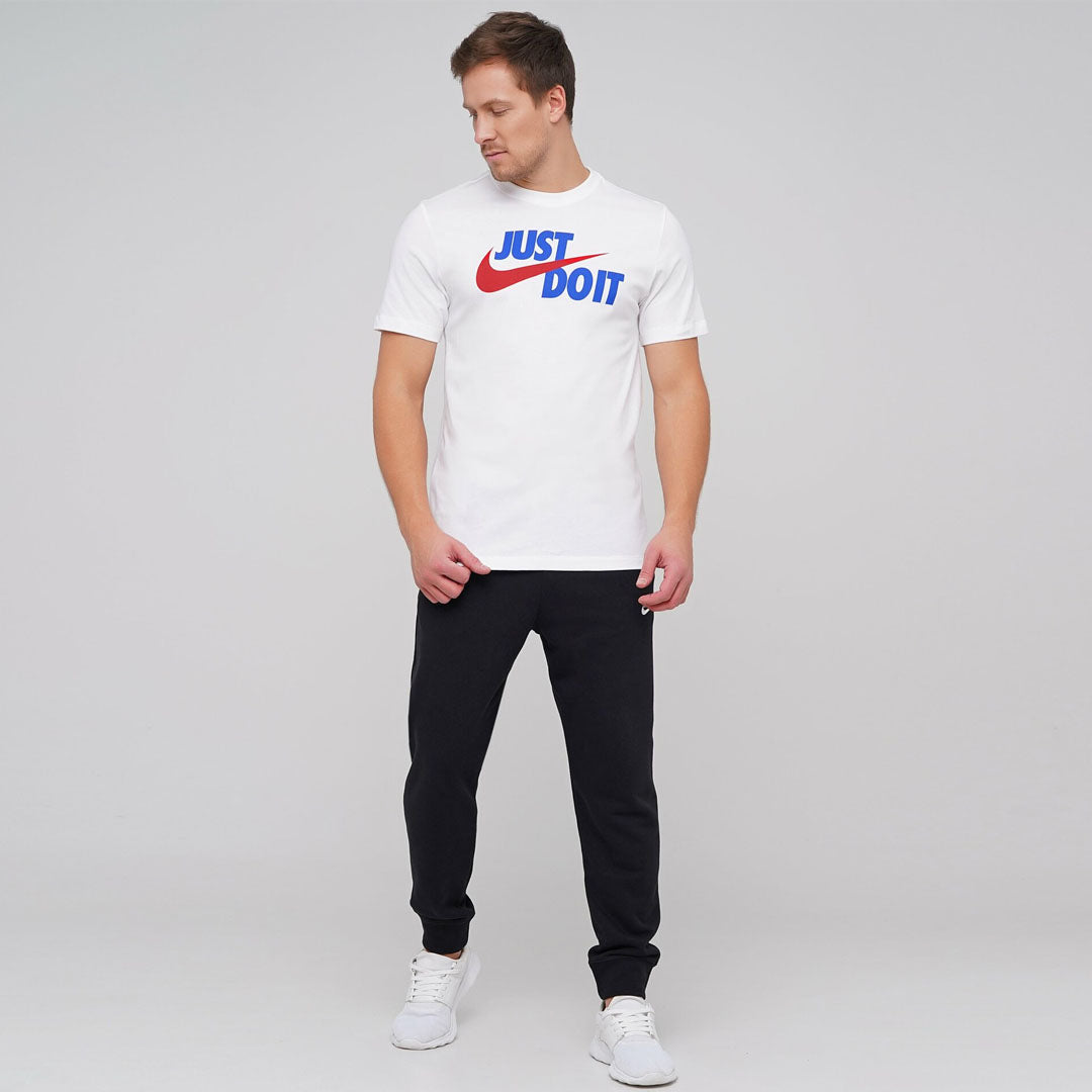 nke crew neck white tee shirt for men