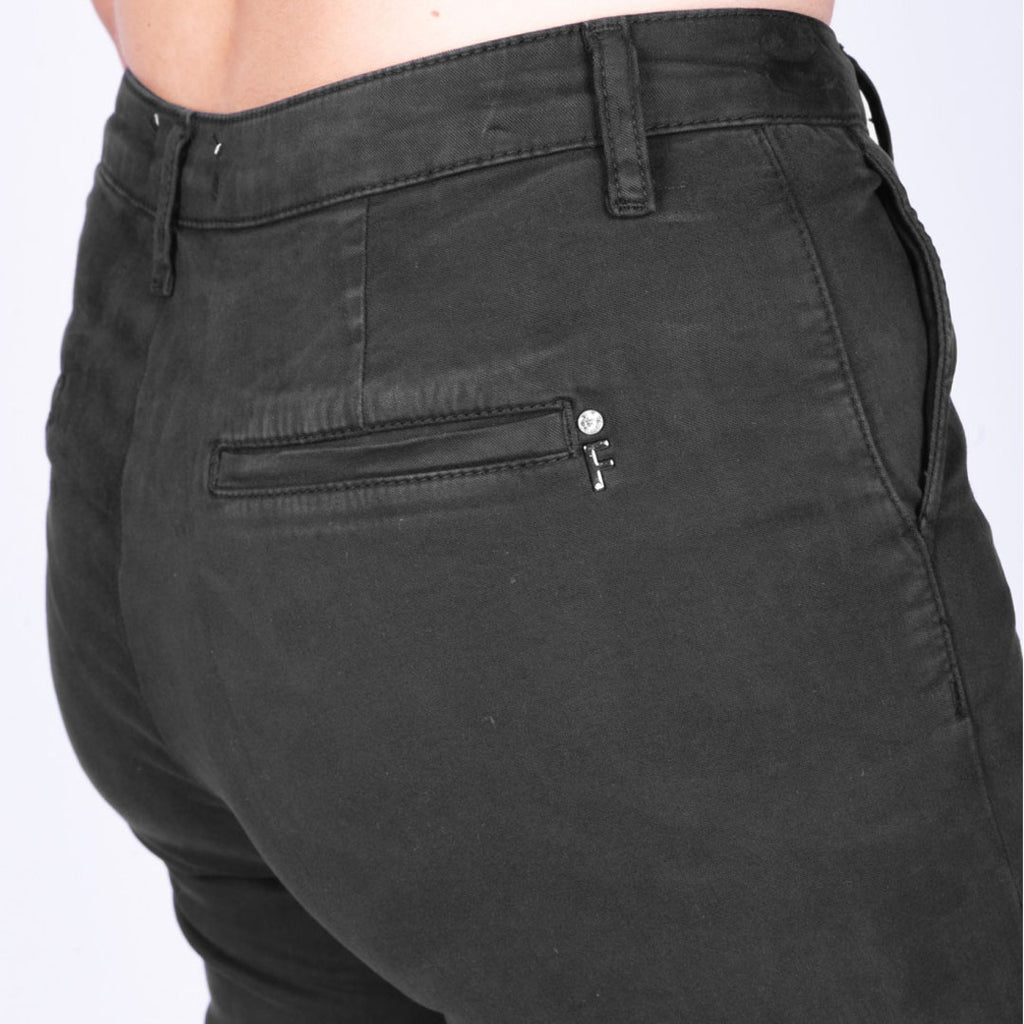 frncomna slim fit stretchable black chino pant