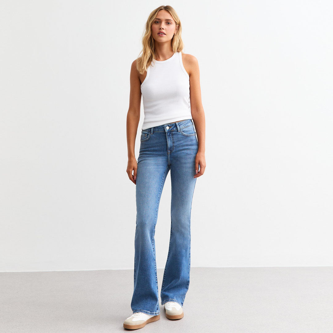 nxt bootcut stretchable light blue jeans for women