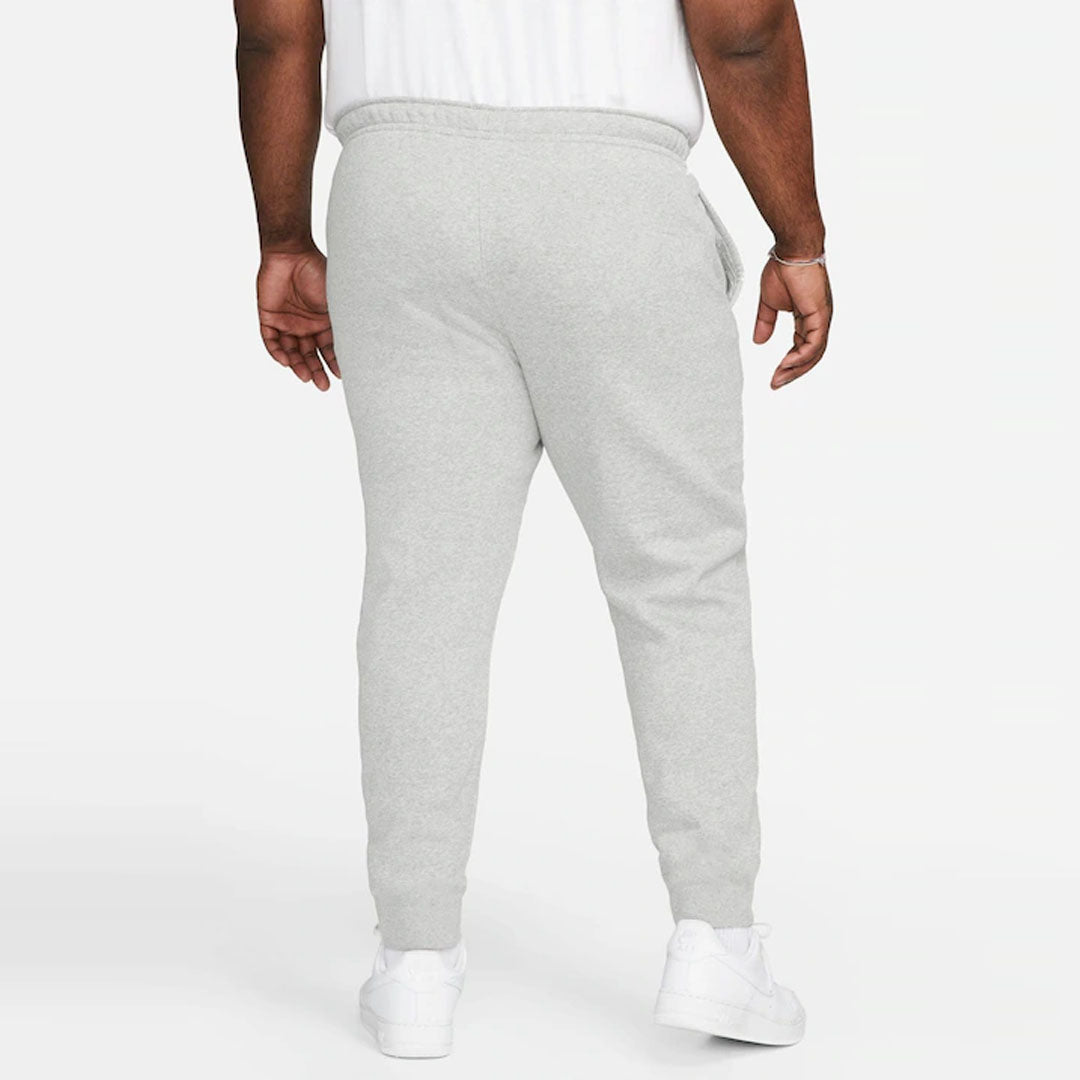 nrth face men slim fit light grey fleece plus size sweat trouser for winter