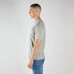 desel crew neck light grey tee shirt for men