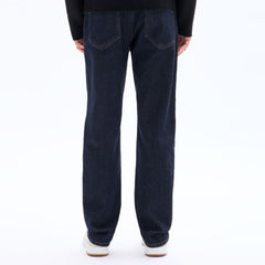 clio regular fit stretchable solid blue jeans for men