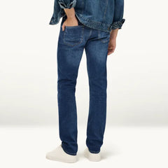 CA slim fit stretchable soft blue jeans for men