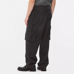 HM loose fit/baggy fit black cargo jeans for men