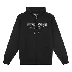 jck will black zipper hoodies for men