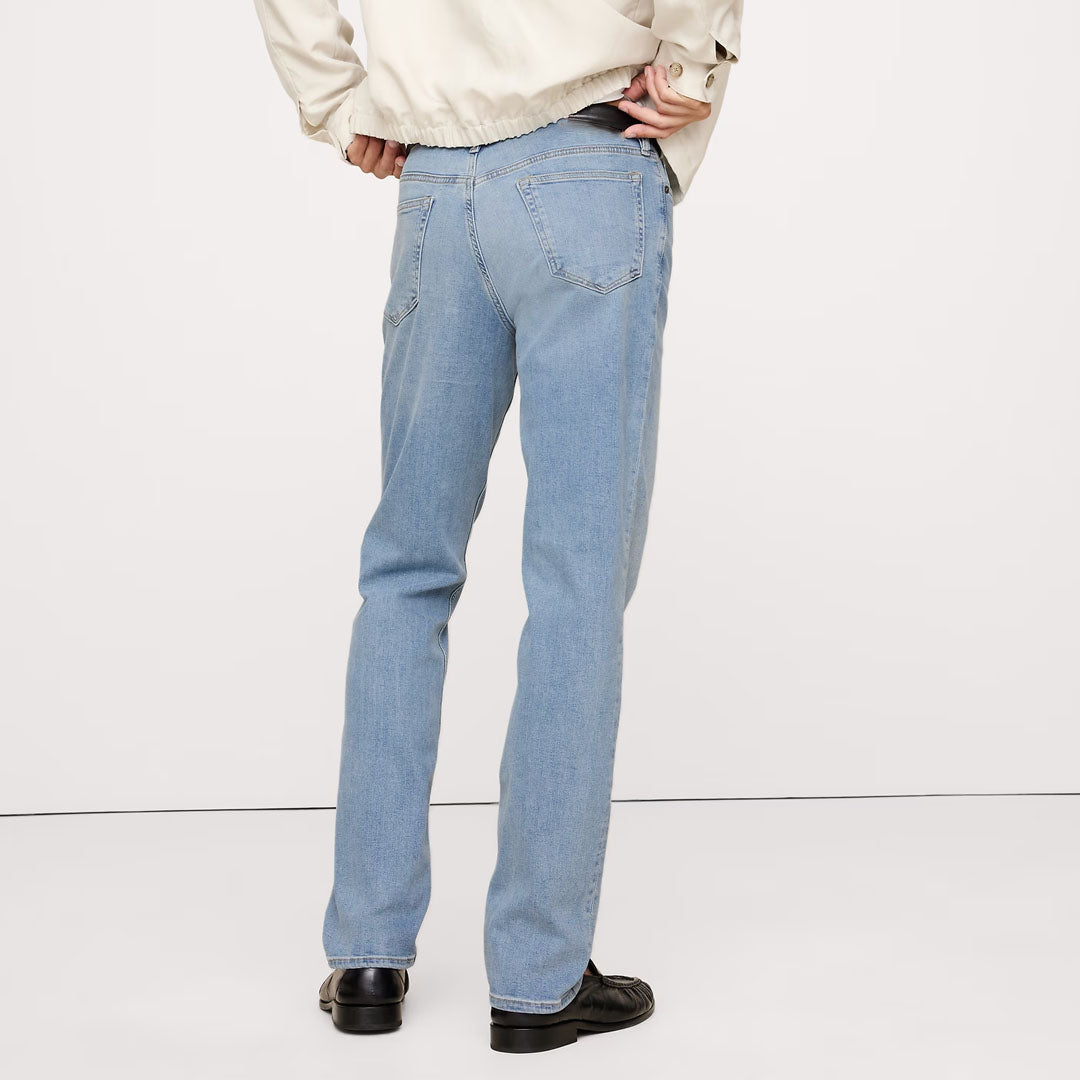 BR Slim fit stretchable light blue jeans for men
