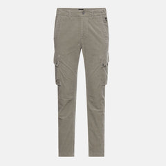 cmel active regular fit stretchable greyish skin Corduroy cargo pant