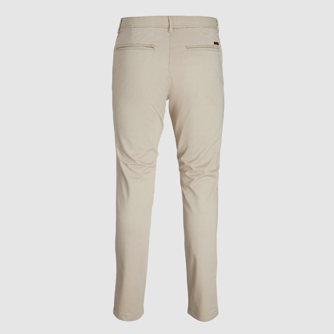 JJ slim fit stretchable light skin cotton chino pant for men