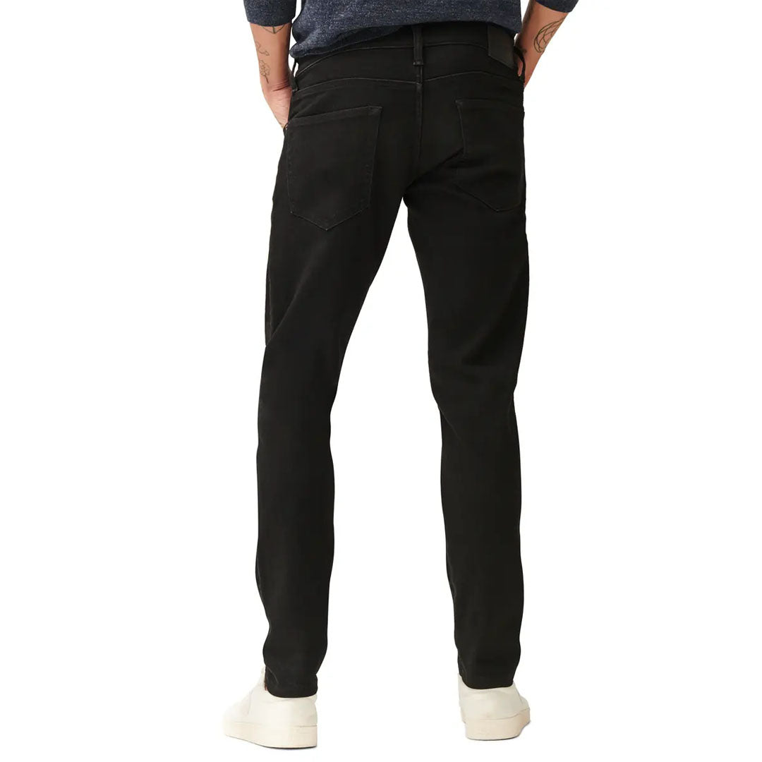 Premium pant slim fit stretchable black jeans for men