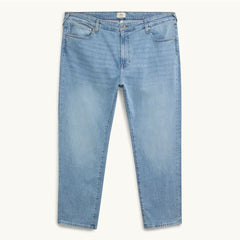CA plus size straight fit light blue jeans for men