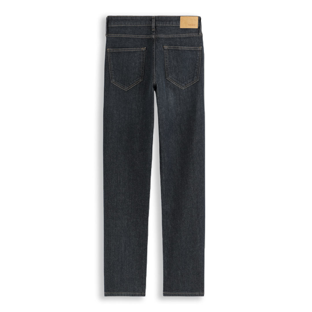 clio regular fit stretchable solid blue jeans for men