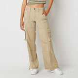 arzna baggy fit skin cargo pant for women