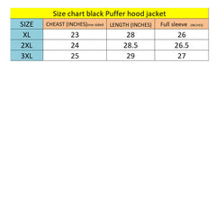 fastfsh premium quality black imported puffer jacket for men