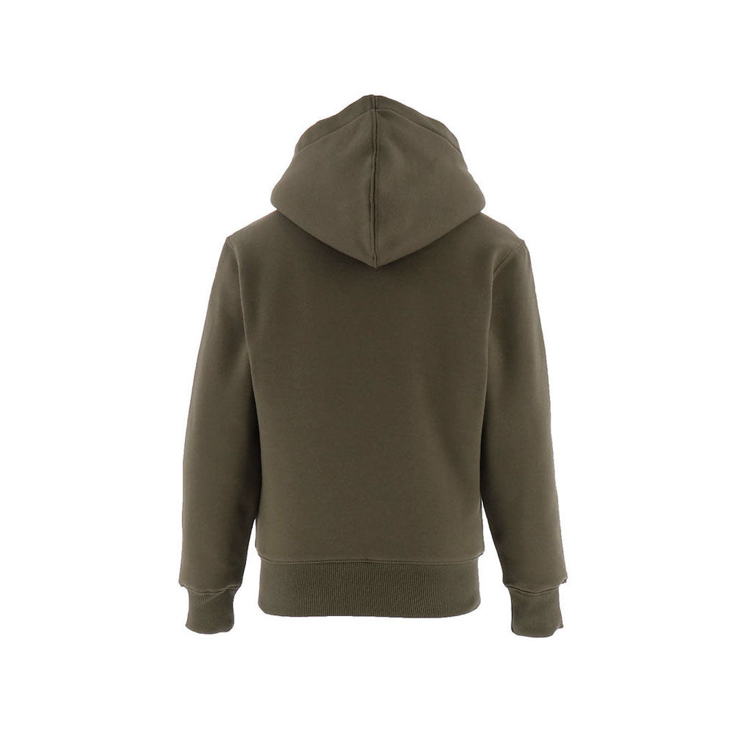 blabng wave sherpa green zipper hoodies for boys