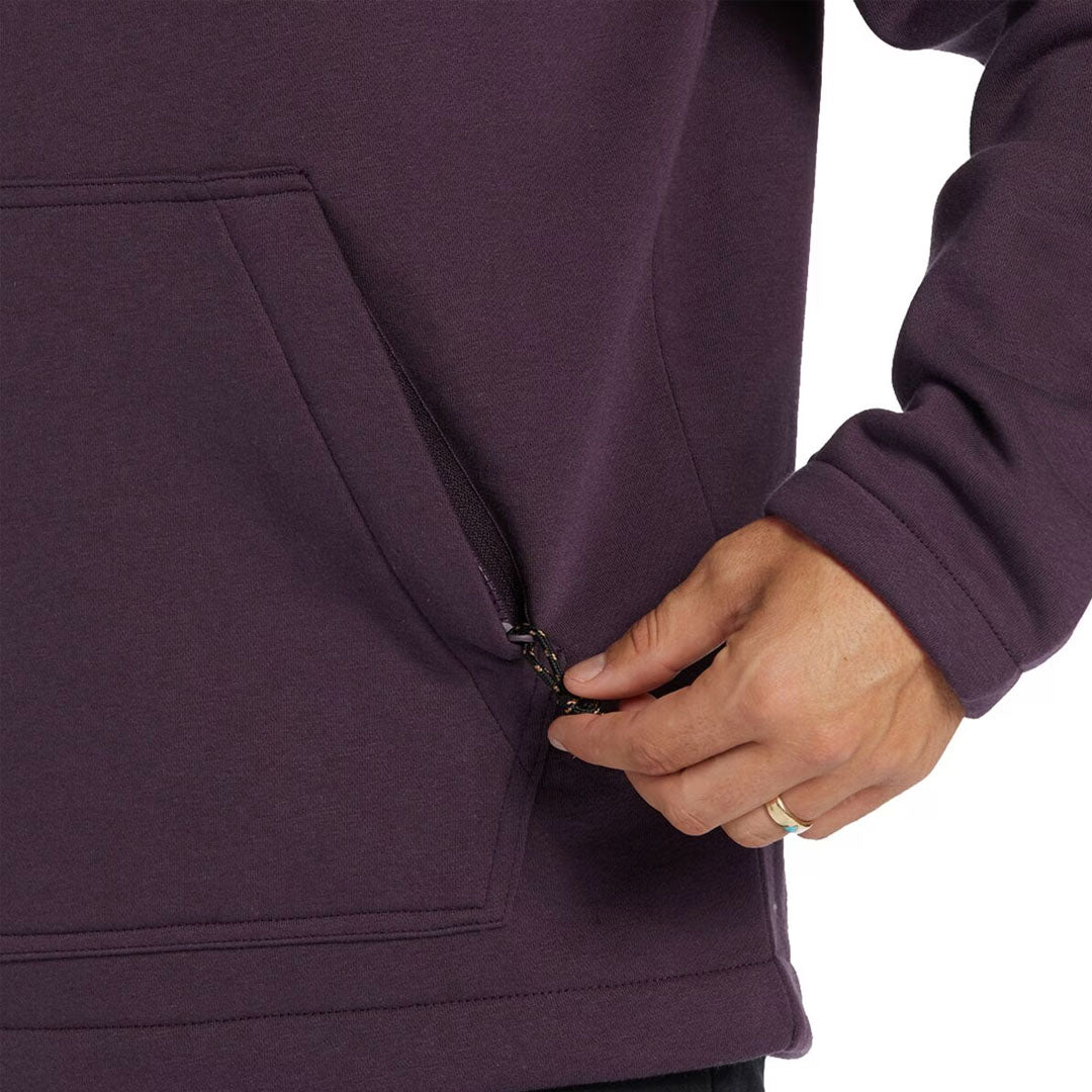 blabng compass pullover purple adventure hoodies for men