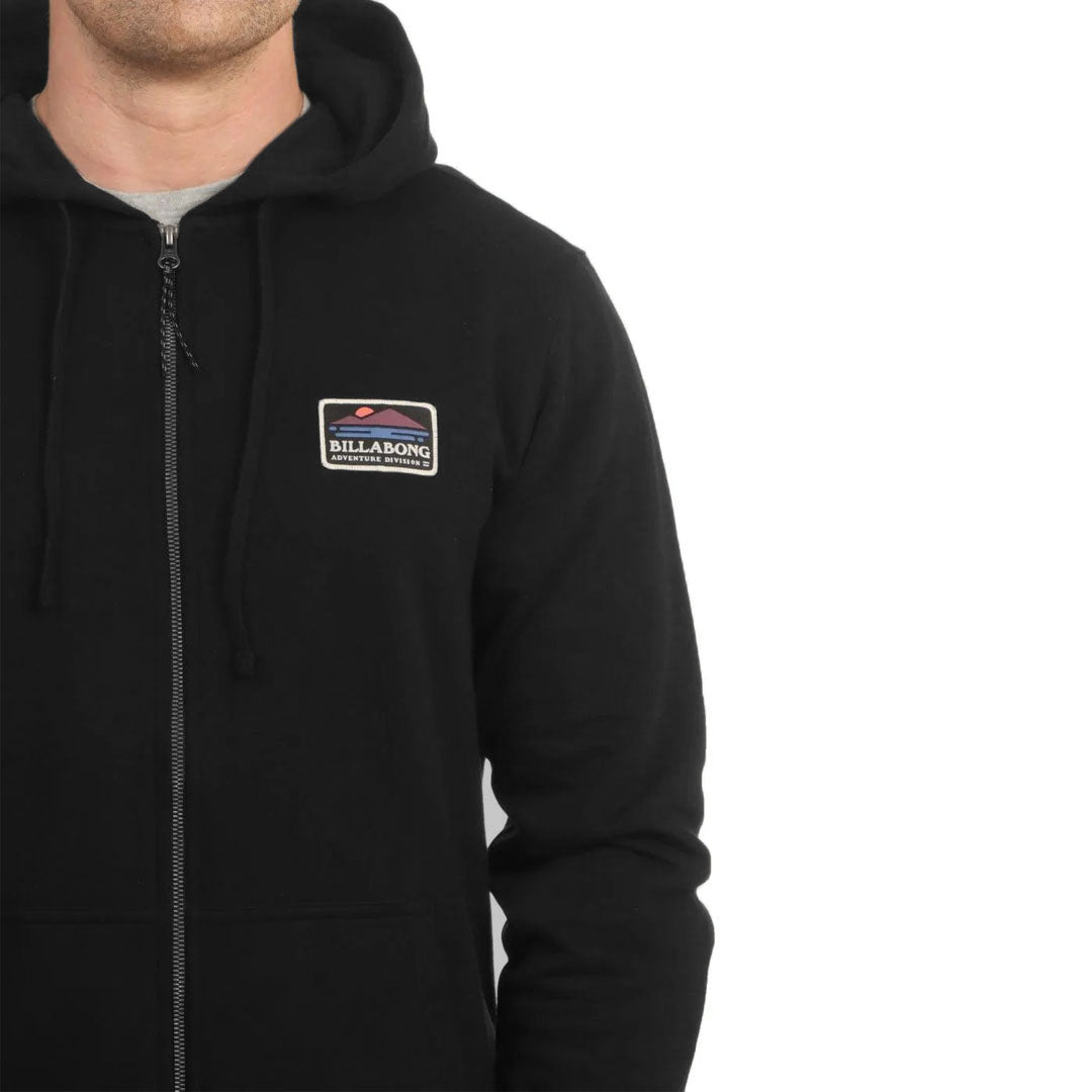 blabng zipper black hoodies for men