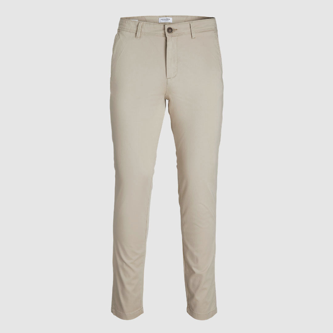 JJ slim fit stretchable light skin cotton chino pant for men