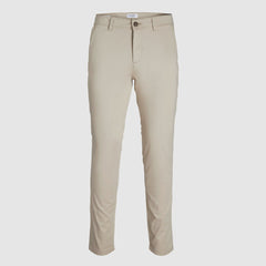 JJ slim fit stretchable light skin cotton chino pant for men