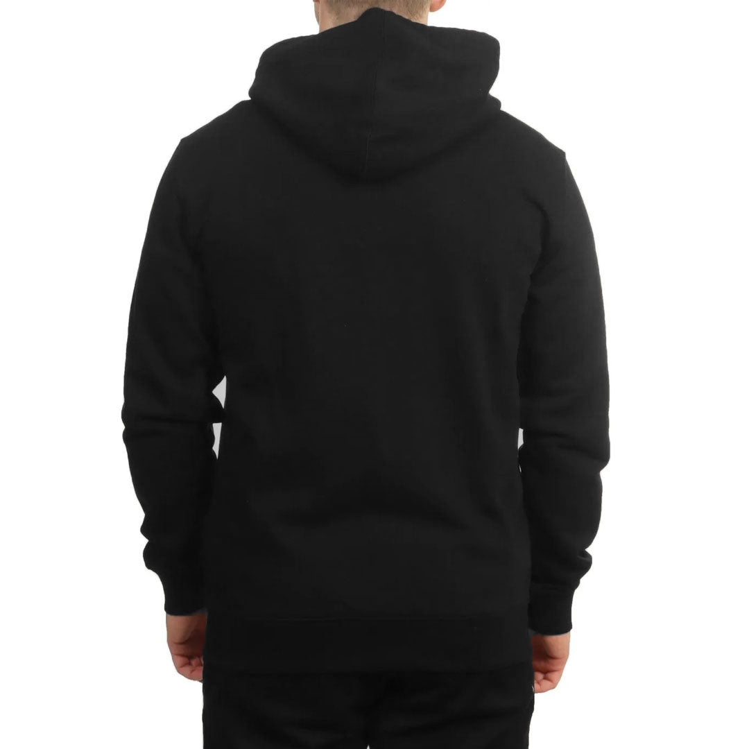 blabng zipper black hoodies for men