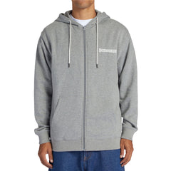 DG light grey zipper hoodies for men