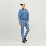 JJ regular fit stretchable roylish blue jeans for men