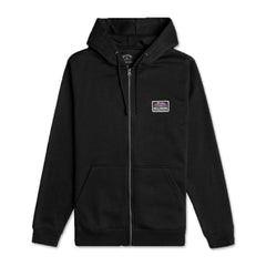 blabng zipper black hoodies for men