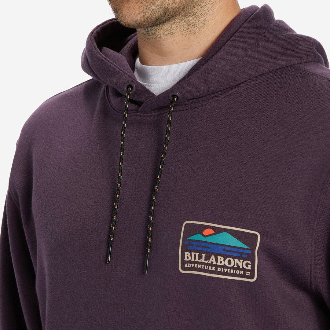 blabng compass pullover purple adventure hoodies for men