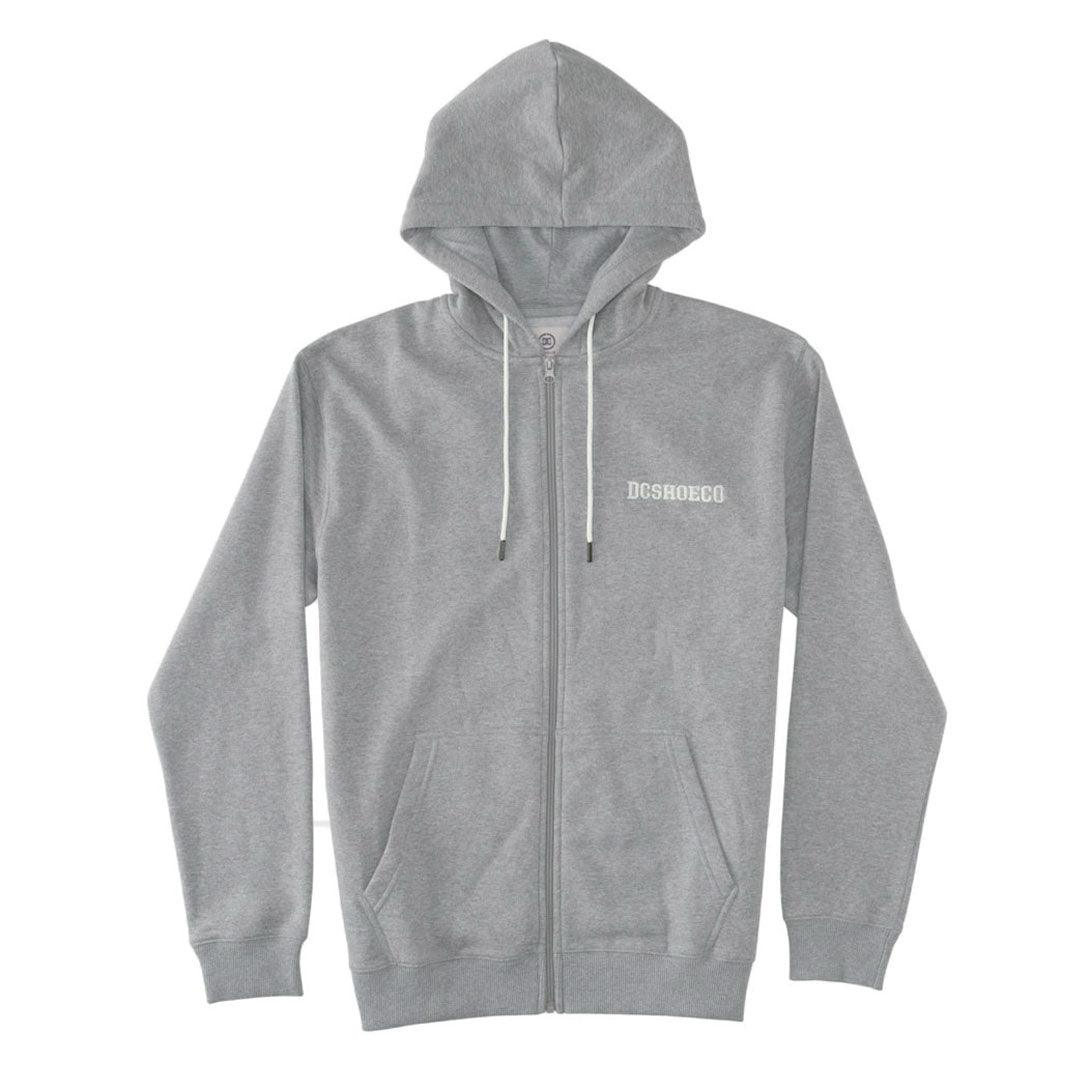 DG light grey zipper hoodies for men