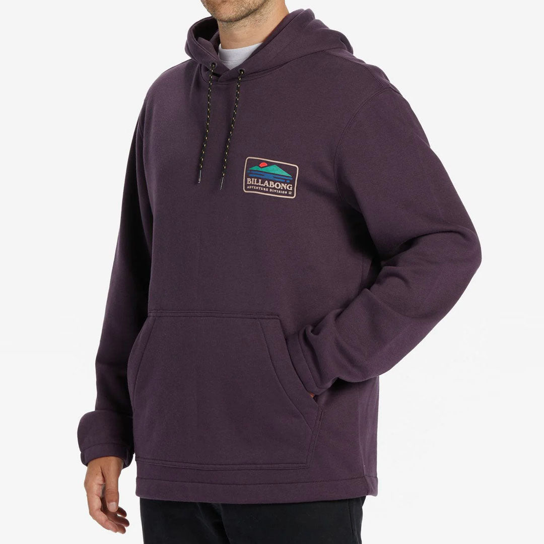 blabng compass pullover purple adventure hoodies for men